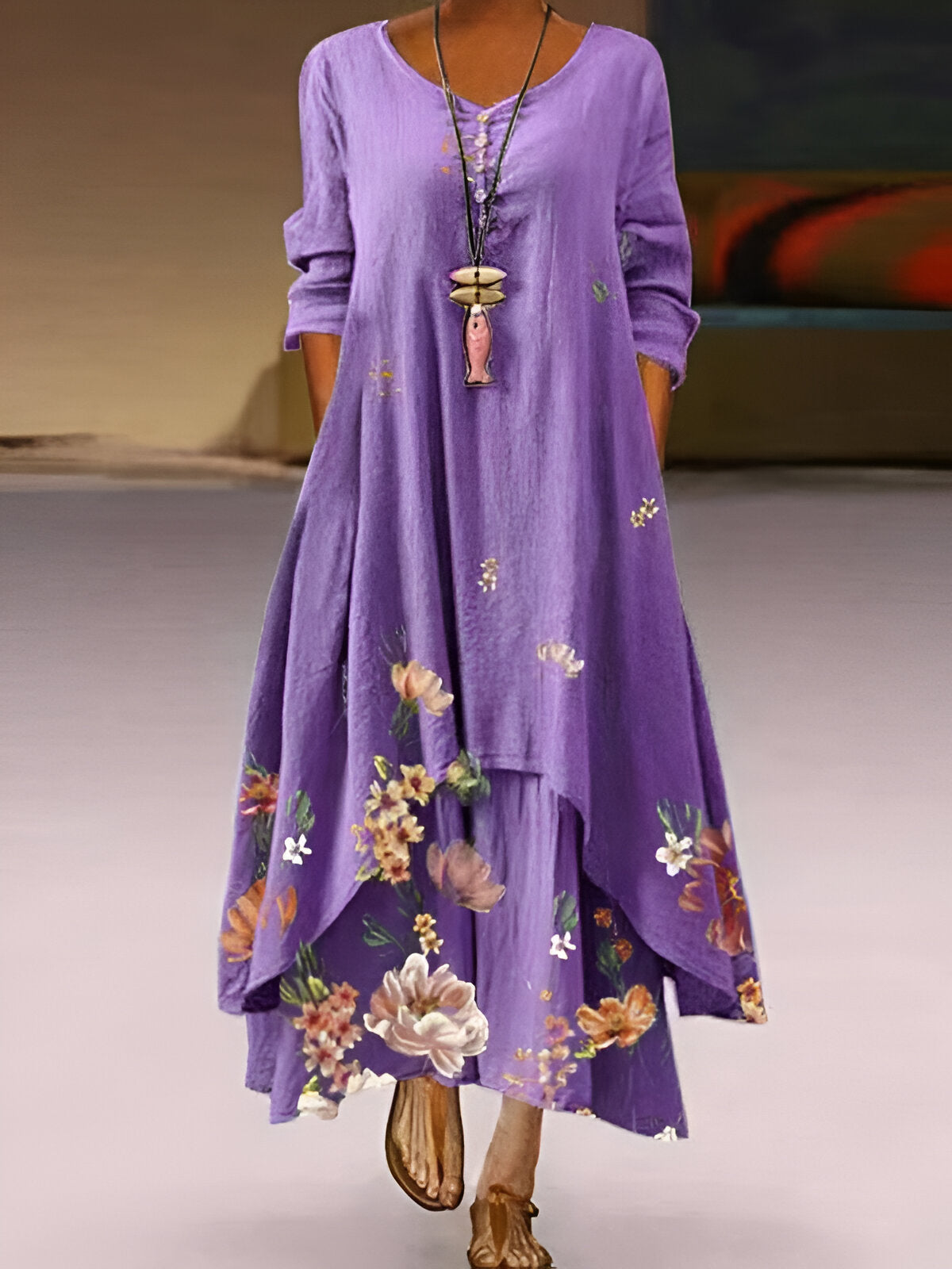 Jill – Flowing Boho Summer Dress