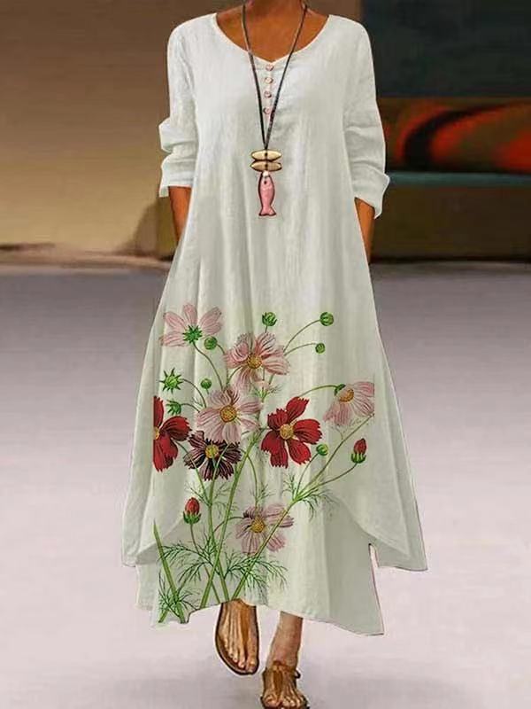 Jill – Flowing Boho Summer Dress