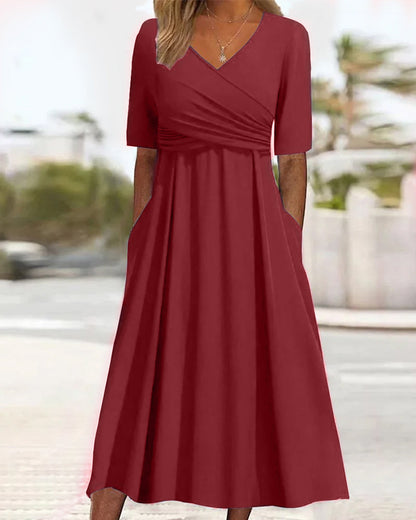Yenna – Elegant Midi Dress