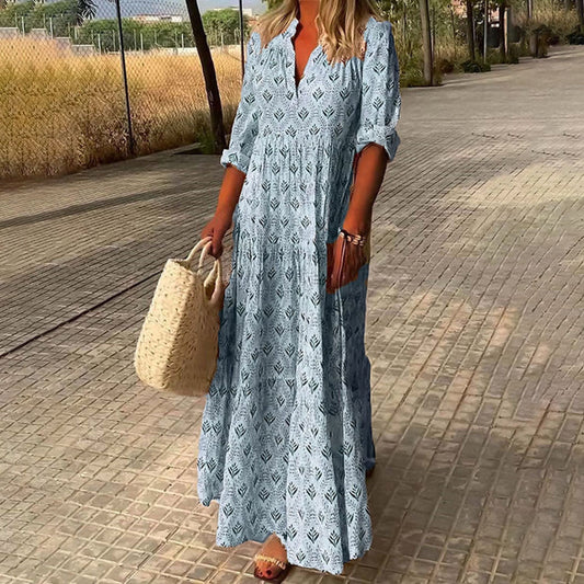 Clarissa – Flowing Boho Dress