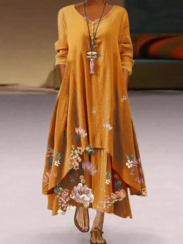 Jill – Flowing Boho Summer Dress