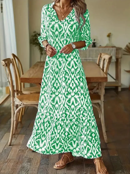 Janet – Floral Maxi Dress