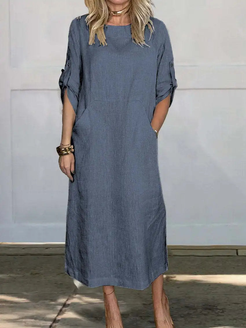 Aria – Elegant dress with tummy coverage