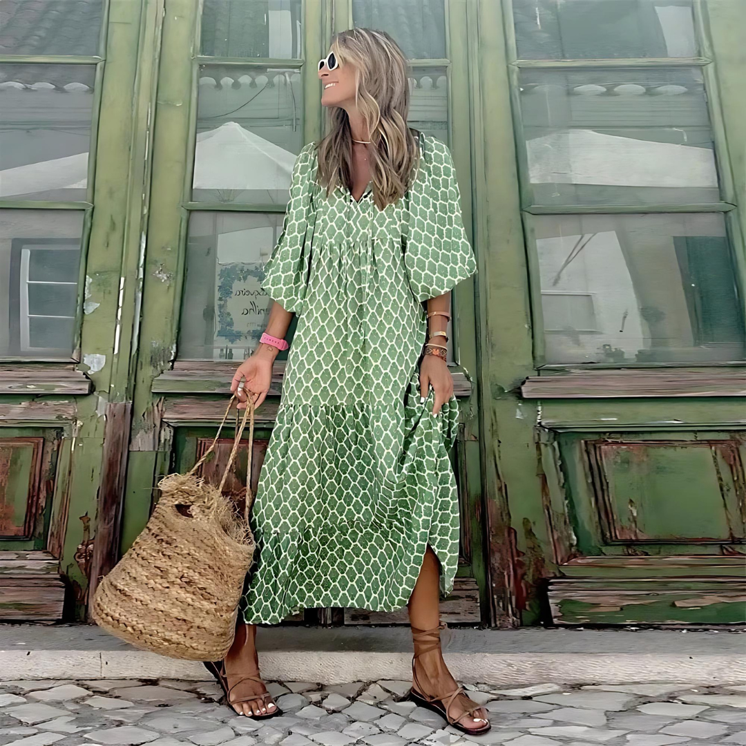 Kristina – Flowy Spring Dress