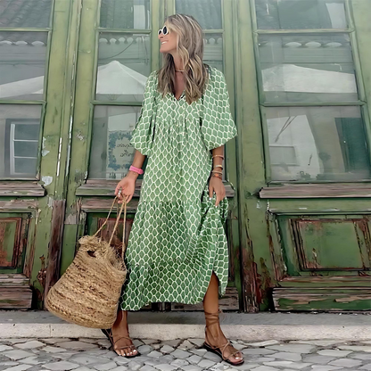 Kristina – Flowy Spring Dress