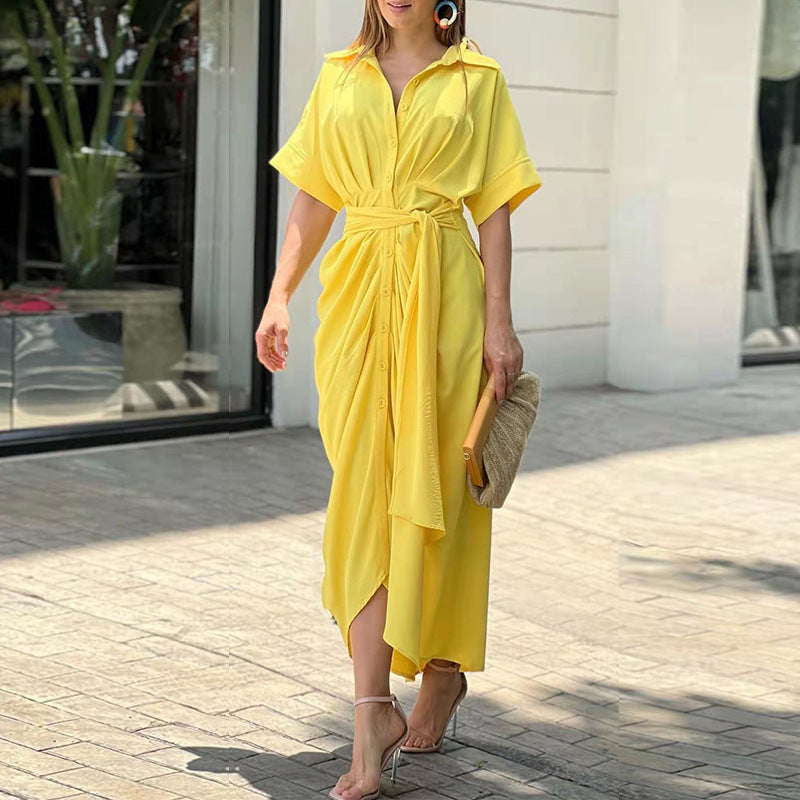Rachel – Elegant Dress with Tummy Coverage
