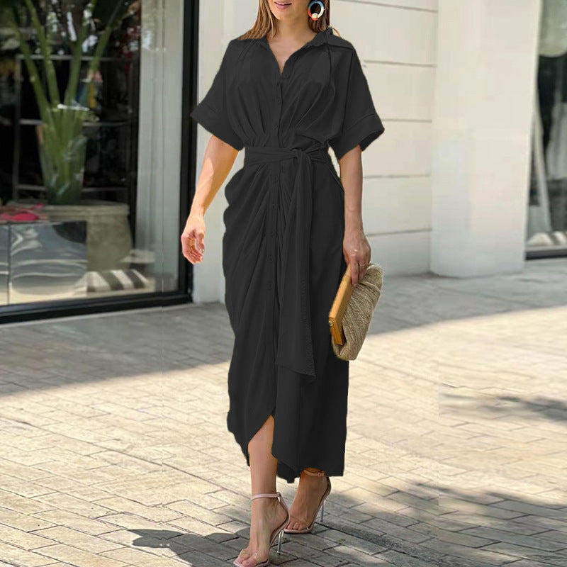 Rachel – Elegant Dress with Tummy Coverage