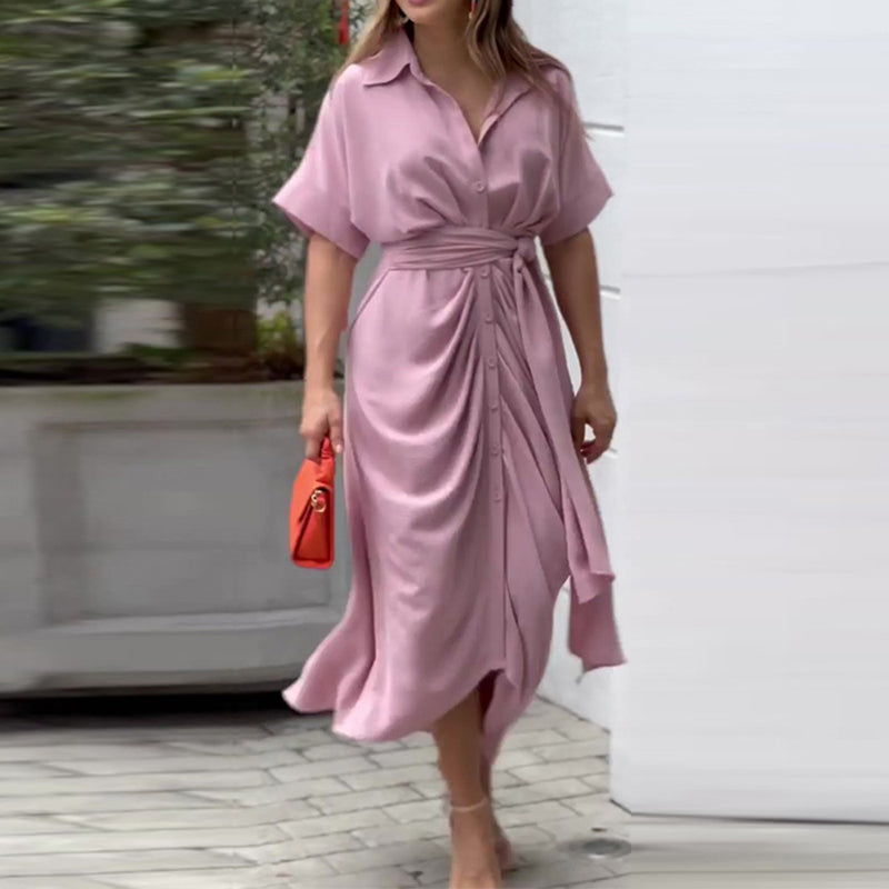Rachel – Elegant Dress with Tummy Coverage