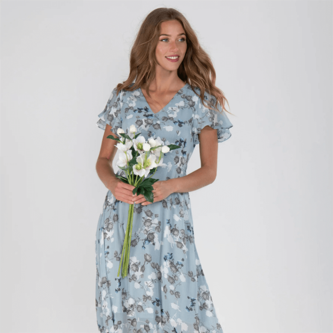 Erica – Floral Maxi Dress